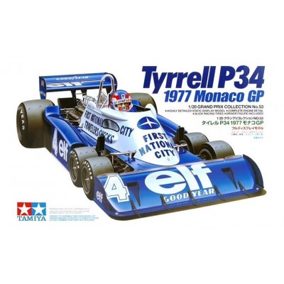 TYRELL P34 ( 1977 MONACO GP ) - 1/20 SCALE - TAMIYA